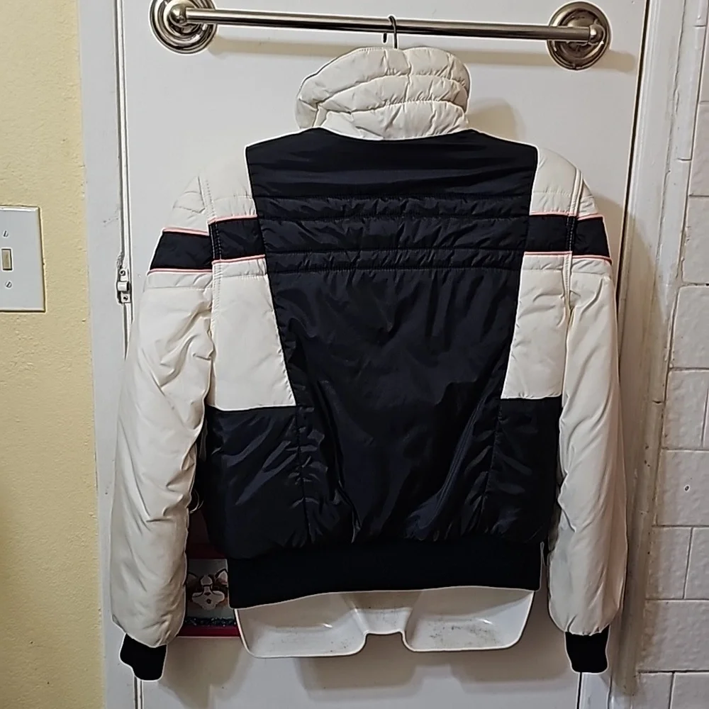 Mountain Goat By White Stag puffer jacket vintage Women's Color Block nylon ❄️